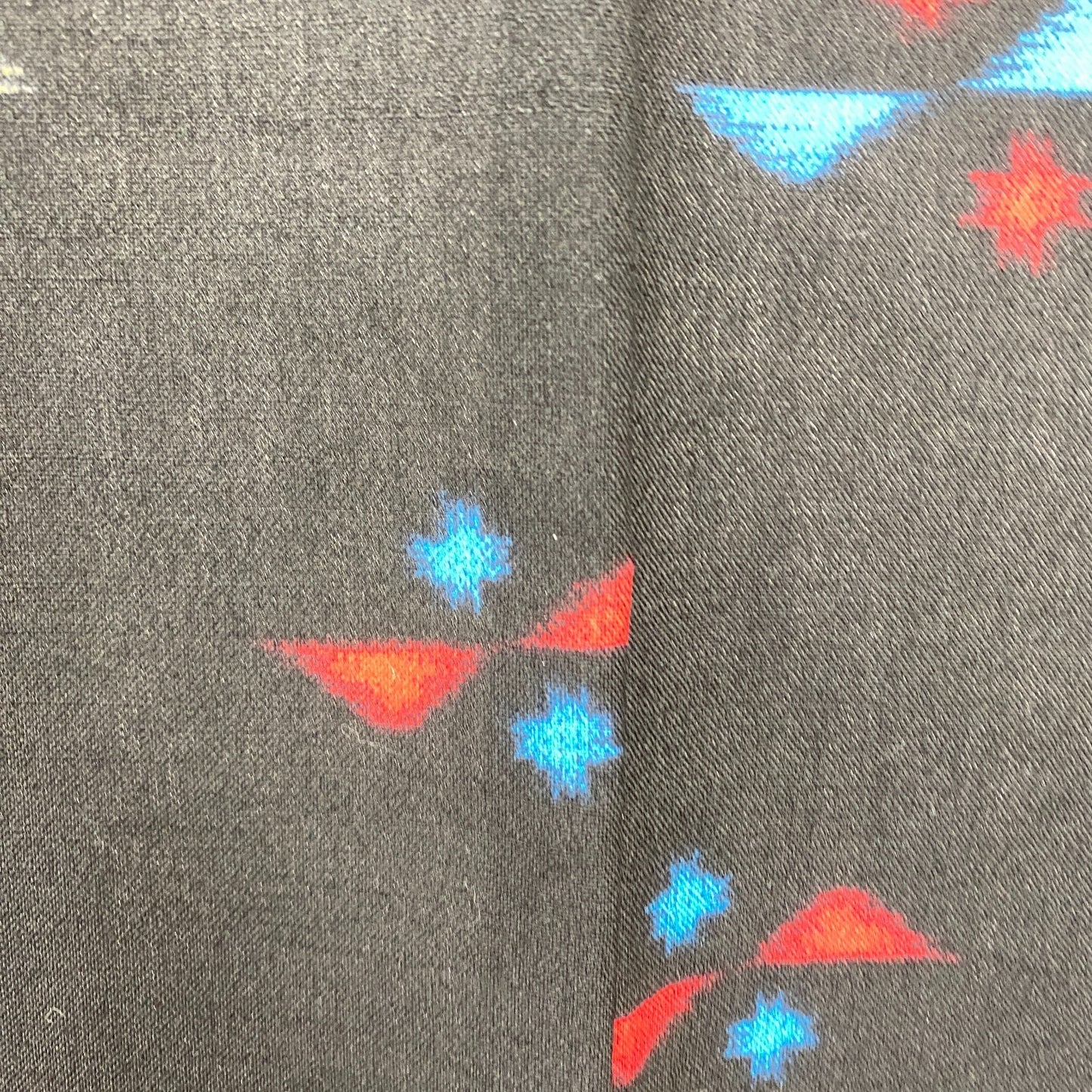 Japanese Vintage Kimono Haori Jacket Cotton Black Traditional Authentic 28 in18