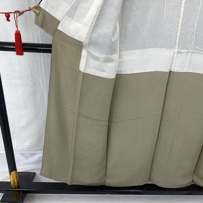 Japanese Vintage Kimono Silk Navy Komon Traditional Authentic Length 59 in10