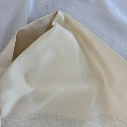 Japanese Vintage Kimono Nagoya Obi Polyester Silver Traditional Drit 144x 11 in11