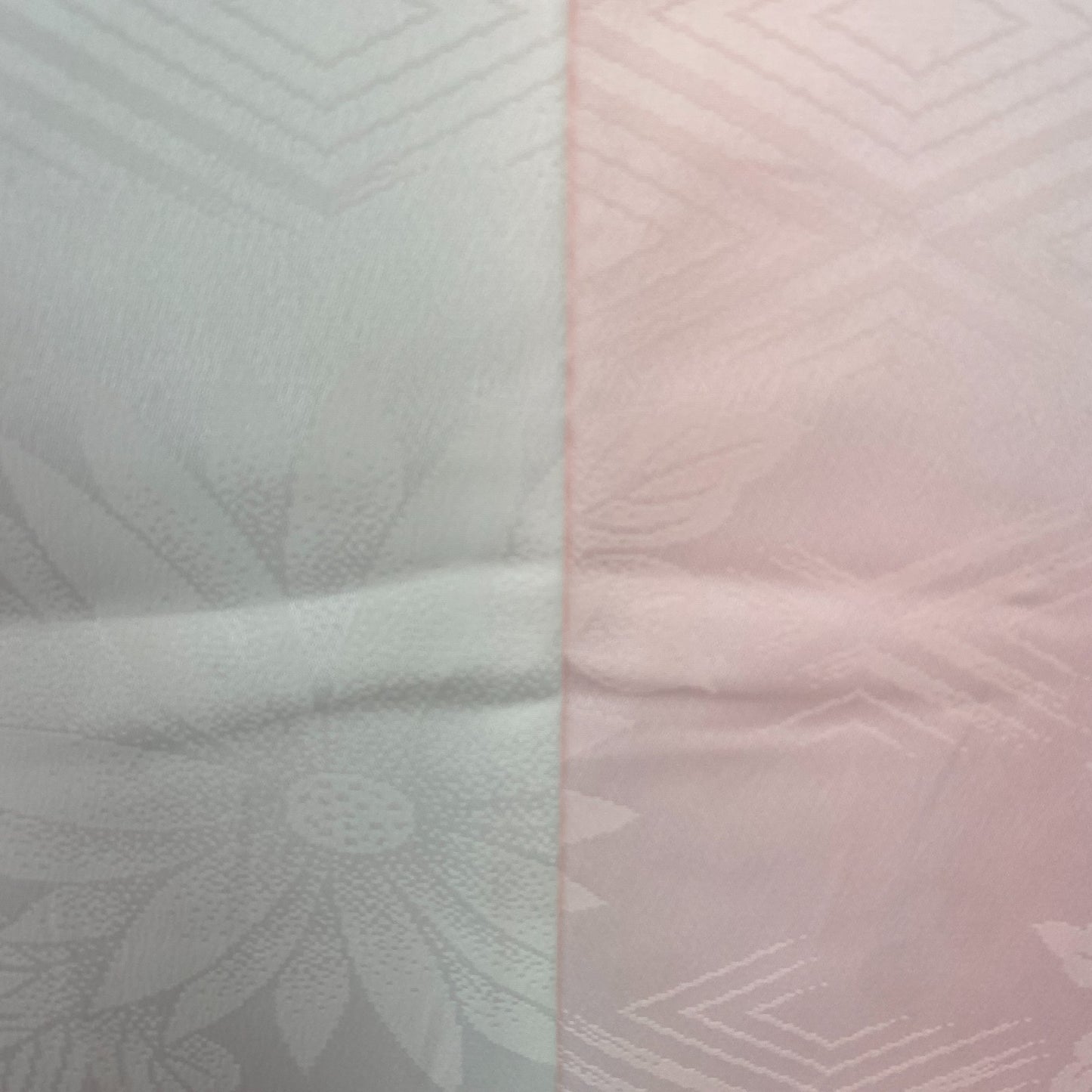 Japanese Vintage Kimono Juban Polyester Pink Drit Traditional Length 52 in19