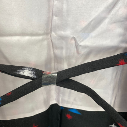 Japanese Vintage Kimono Haori Jacket Cotton Black Traditional Authentic 28 in8