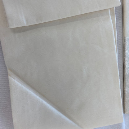 Japanese Vintage Kimono Nagoya Obi Polyester Silver Traditional Drit 144x 11 in18