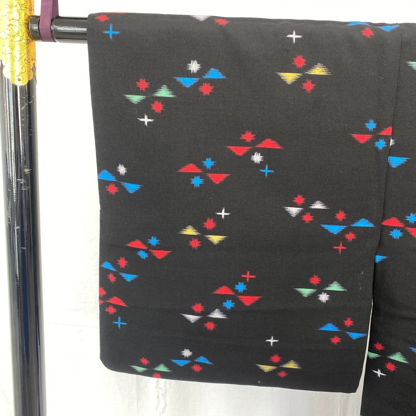 Japanese Vintage Kimono Haori Jacket Cotton Black Traditional Authentic 28 in3