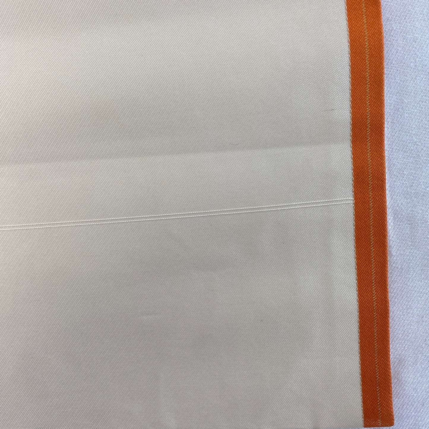 Japanese Vintage Kimono Nagoya Obi Cotton White Traditional Authentic 140 x 11in3