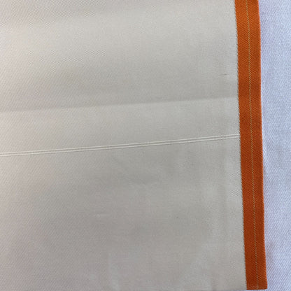 Japanese Vintage Kimono Nagoya Obi Cotton White Traditional Authentic 140 x 11in3