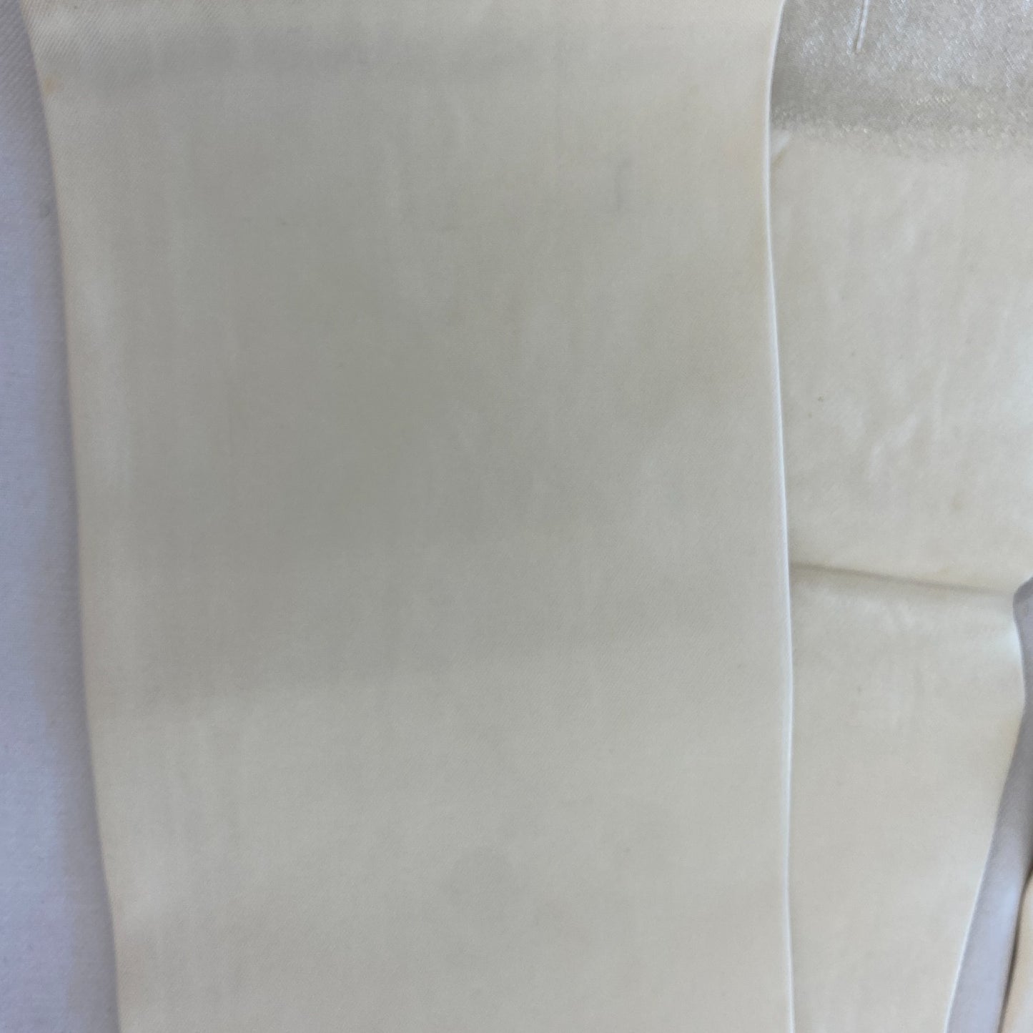 Japanese Vintage Kimono Nagoya Obi Polyester Silver Traditional Drit 144x 11 in20